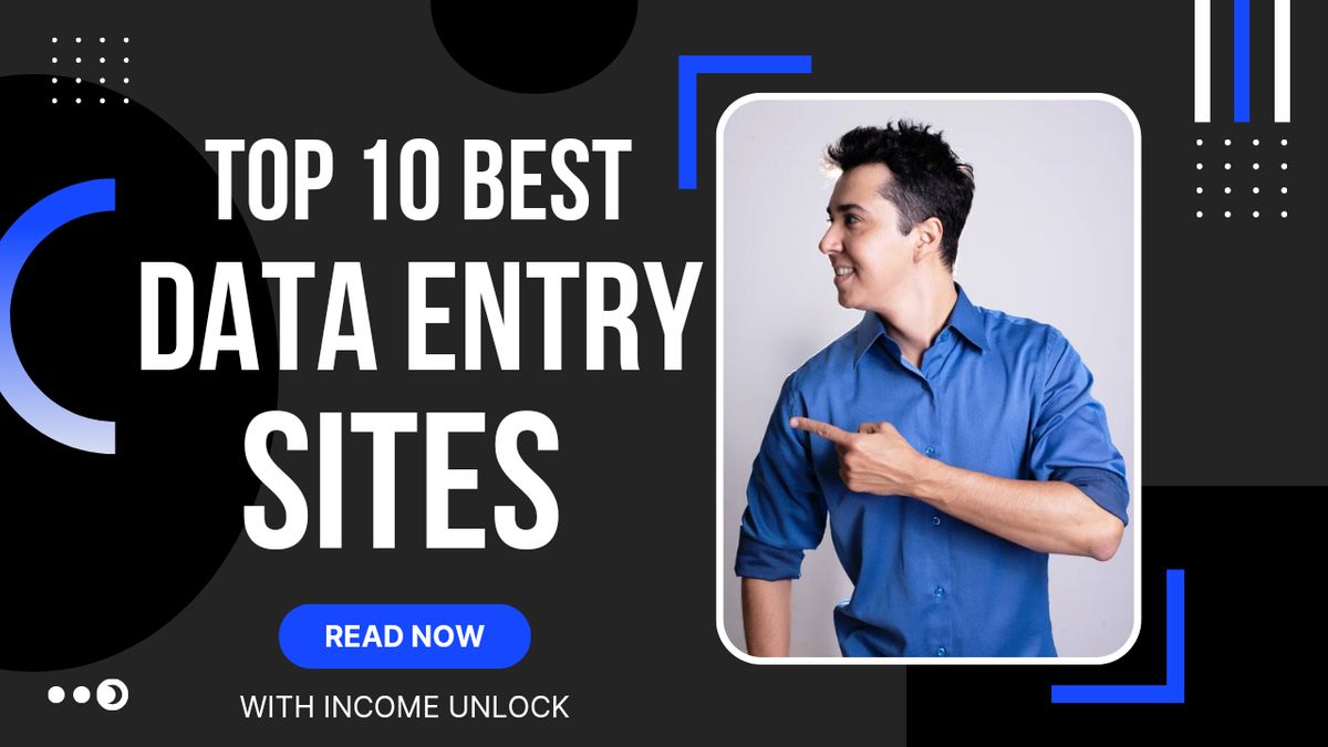 Top 10 best data entry sites