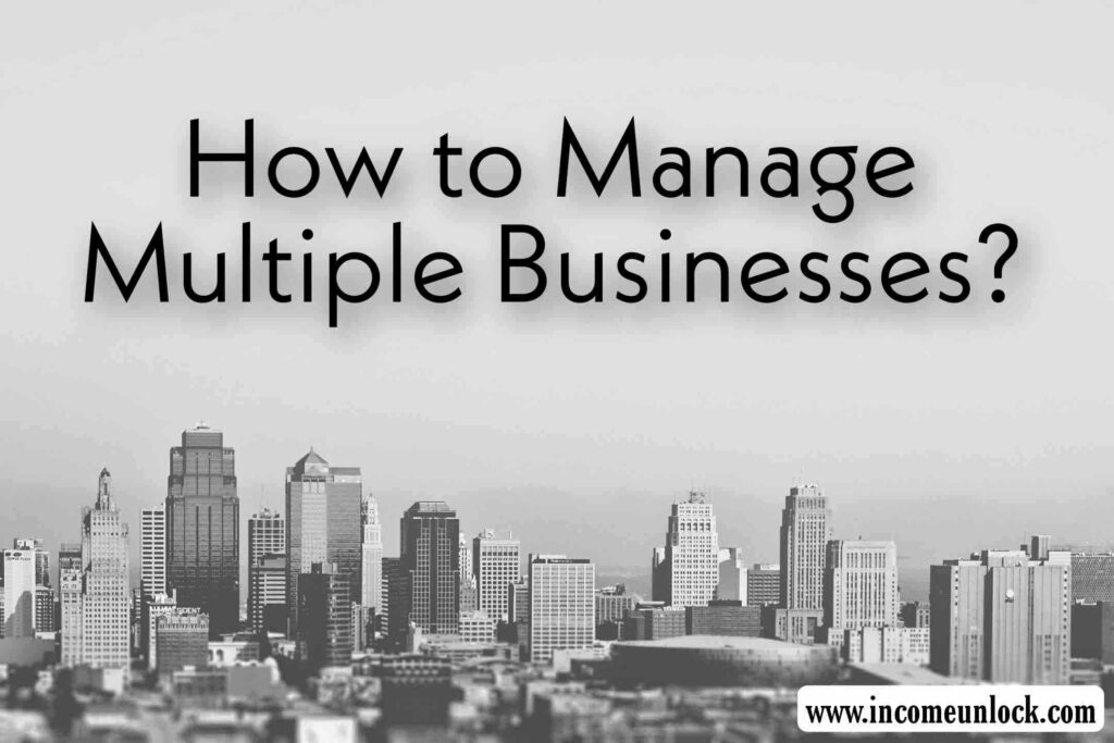 Manage Multiple Businesses