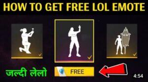 free lol emote