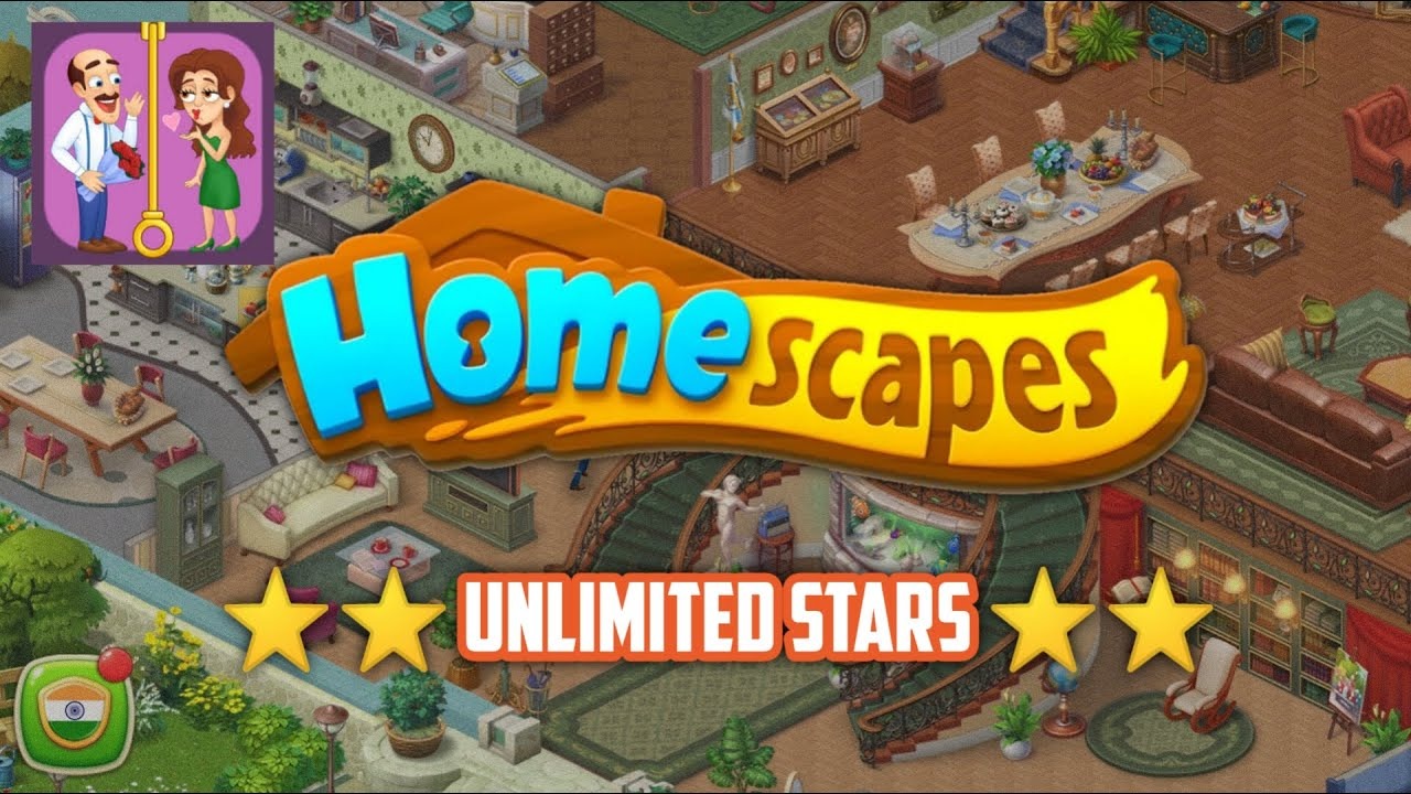 free stars in homescapes